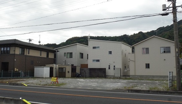 事業用物件 清水区八木間町 国道52号線沿いの売土地