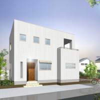 自分だけの空間「プライベートテラス」のある重量鉄骨2階建住宅