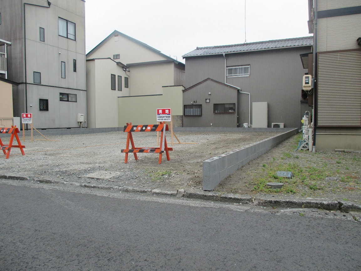 JR静岡駅南口より徒歩13分の住宅用地 静岡市駿河区中田1丁目の売り土地【建築条件付き】