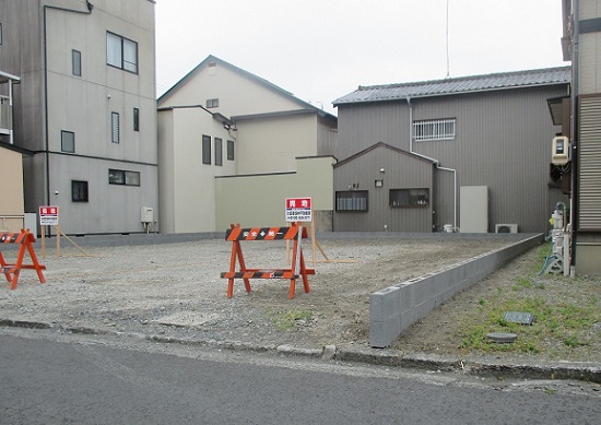 JR静岡駅南口より徒歩13分の住宅用地 静岡市駿河区中田1丁目の売り土地【建築条件付き】