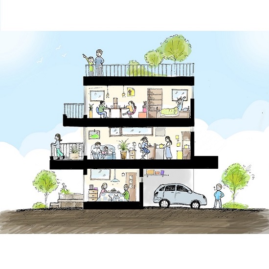 重量鉄骨住宅ビルトインガレージ 駐車場 付3階建て プラン例集 静岡の重量鉄骨 住宅 注文住宅ならアイディースリーの池田建設 地震に強い住宅 津波対策住宅 3階建狭小住宅 重量鉄骨住宅ビルトインガレージ 駐車場 付3階建て プラン例集 静岡の重量鉄骨 住宅 注文住宅ならアイディースリーの池田建設 地震に強い住宅 津波対策住宅 3階建狭小住宅